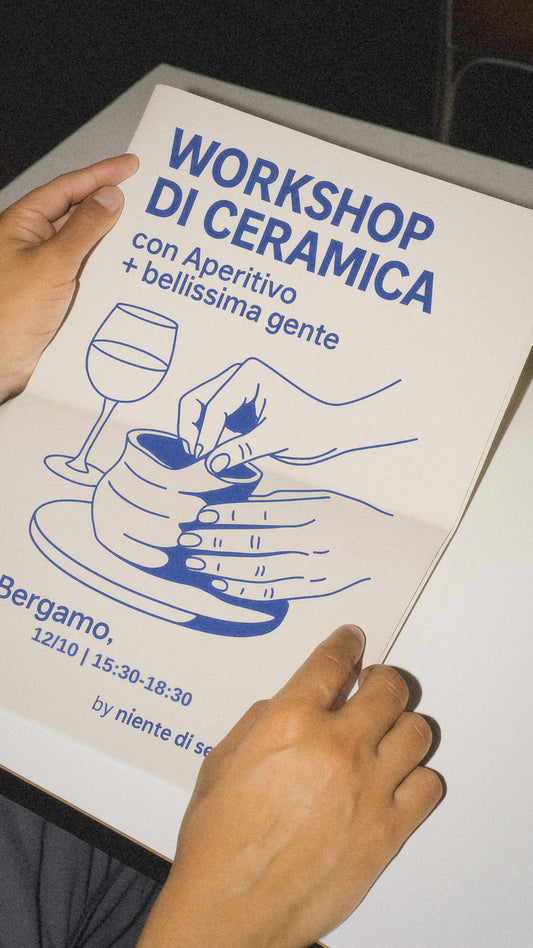 Workshop di ceramica con aperitivo - domenica 12 ottobre
